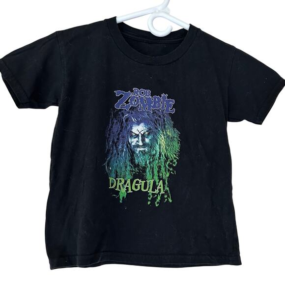 Kids Rob Zombie Dragula graphic rock band T-Shirt gothic punk grunge toddler 4 - Picture 1 of 6